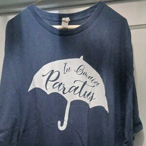 In Omnia Paratus t-shirt Navy Gilmore Girls